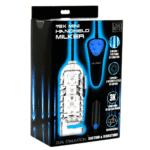 XR Brands Mini Handheld Melker negro