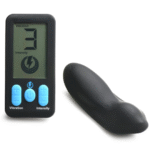 Vibrador para parejas con mando a distancia: E-Stim Panty Vibe con mando a distancia, negro - Imagen 5