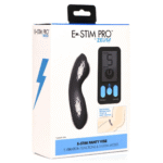 Vibrador para parejas con mando a distancia: E-Stim Panty Vibe con mando a distancia, negro