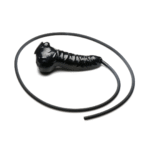 Funda para pene con tubo largo, negra - Imagen 4