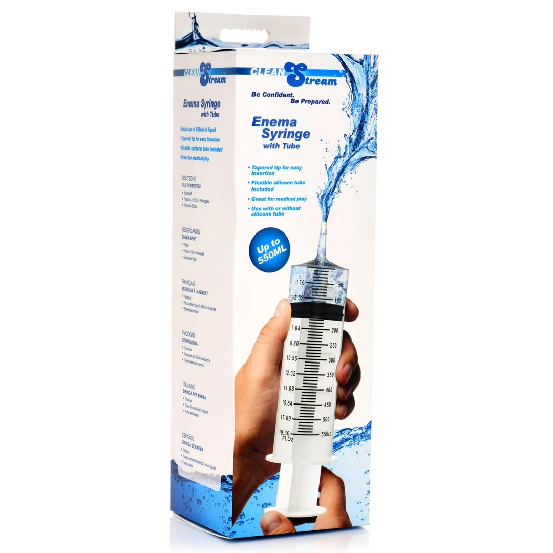 Jeringa XR Brands con tubo de 550 ml - Imagen 1