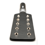 Paddle BDSM con púas – Spiked Paddle – Negro - Imagen 3