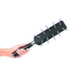 Paddle BDSM con púas – Spiked Paddle – Negro - Imagen 6