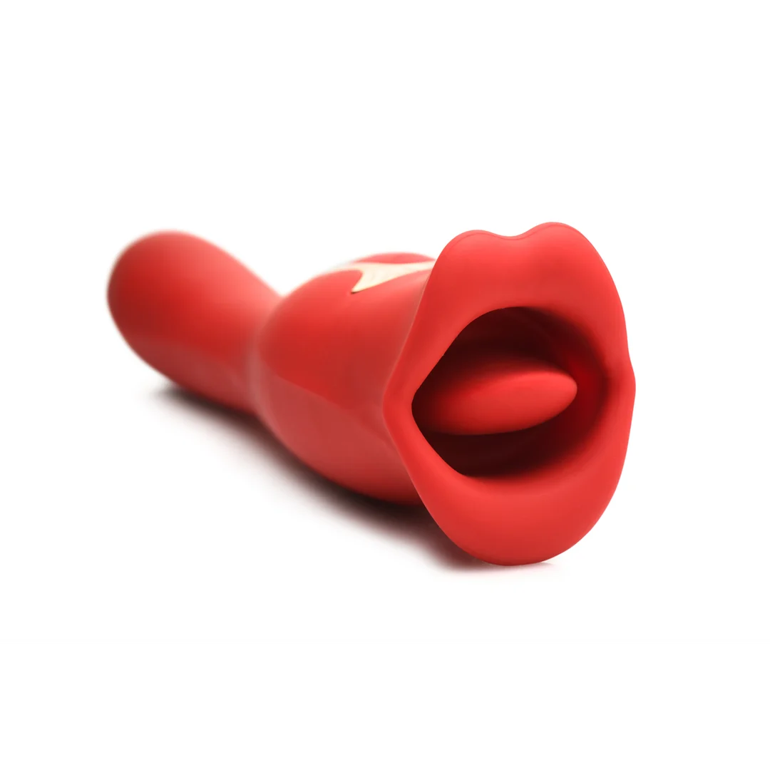 Vibrador de doble cara Kiss and Tell Pro de XR Brands - Imagen 3