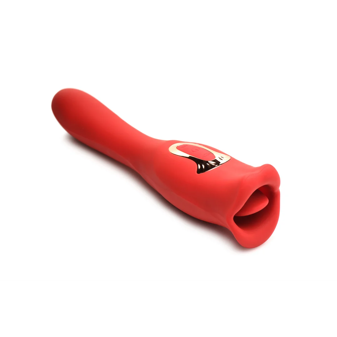 Vibrador de doble cara Kiss and Tell Pro de XR Brands - Imagen 4