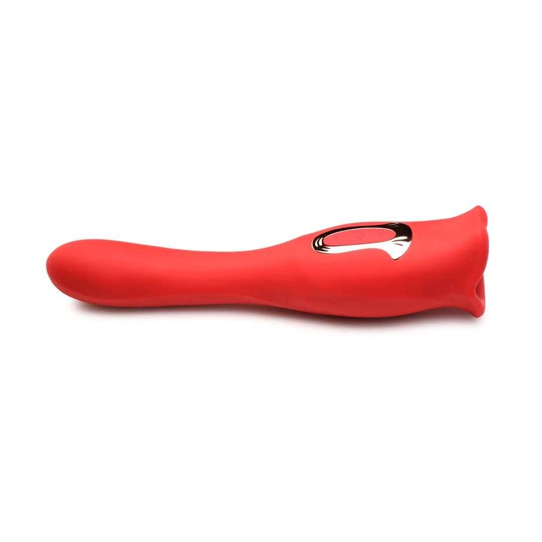 Vibrador de doble cara Kiss and Tell Pro de XR Brands - Imagen 5
