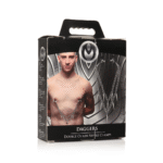 Pinzas para pezones XR Brands Dagger con doble cadena - Imagen 3