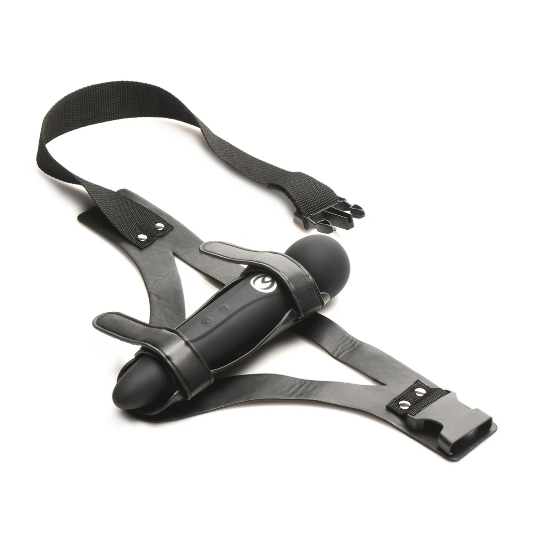 Arnés para muslo Thunder Strap para vibrador tipo varita - Imagen 3