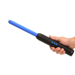 Varita BDSM de electroestimulación con agarre firme, Shock Rod, varita de electroestimulación, azul - Imagen 6
