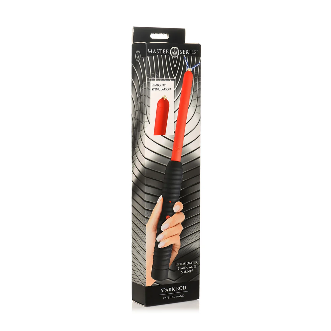 AH274-2 XR Brands Spark Rod varita de descargas roja - Imagen 1