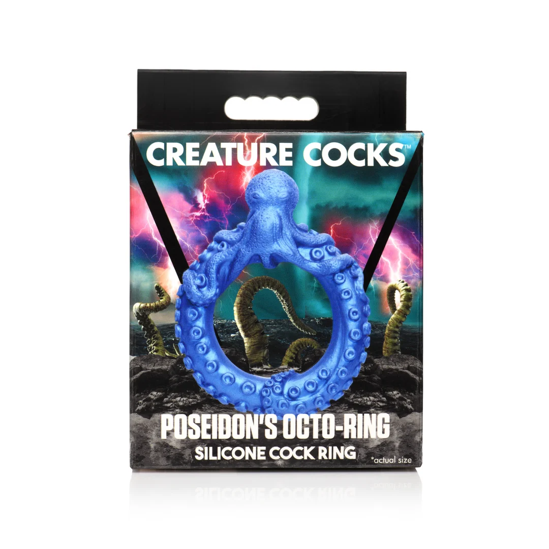 Anillo de silicona para el pene Poseidon's Octo Ring - Imagen 2