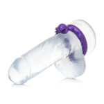 Anillo para el pene de silicona Slitherine morado - Imagen 6