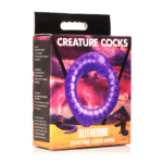 Anillo para el pene de silicona Slitherine morado