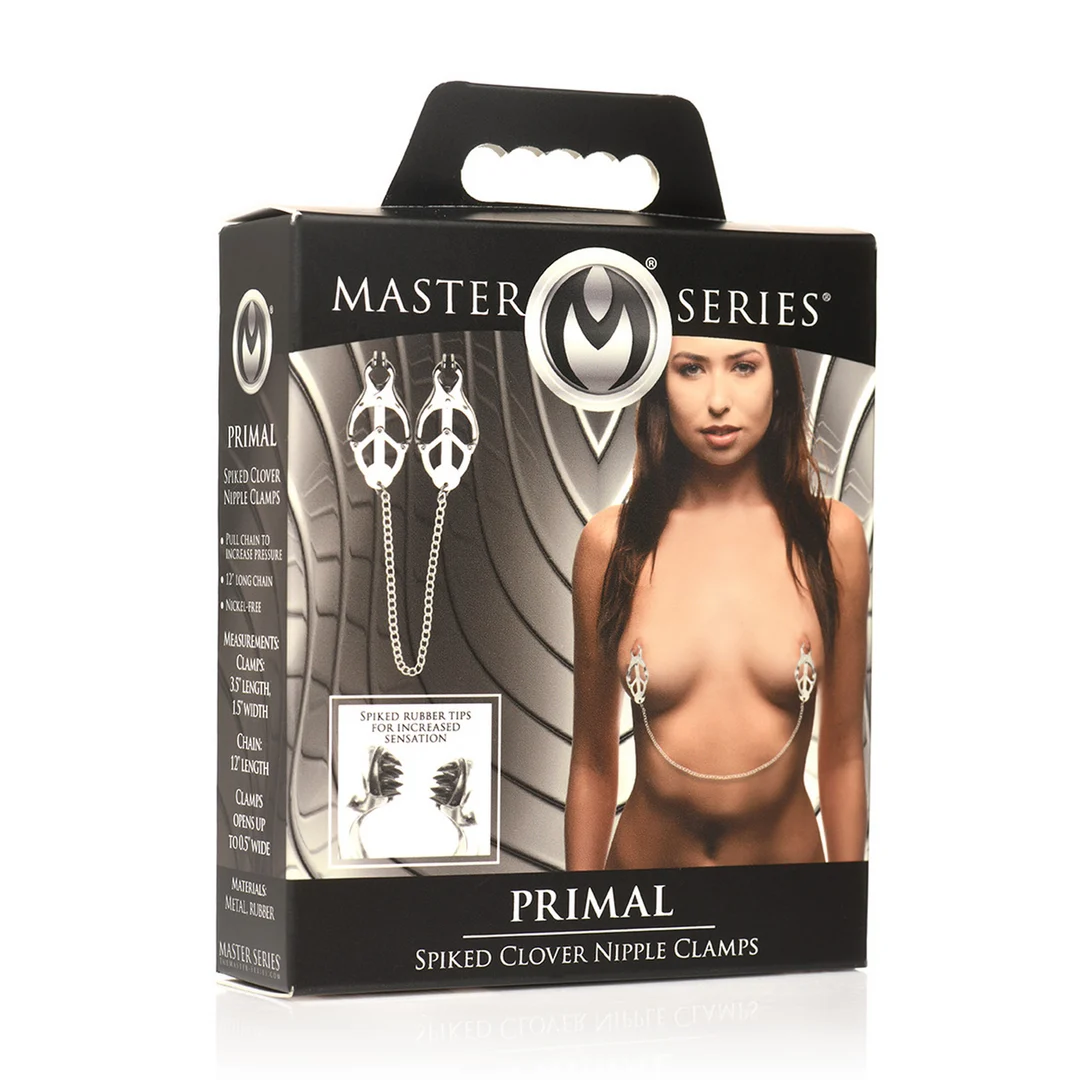 Pinzas para pezones Primal Spiked Clover - Imagen 1