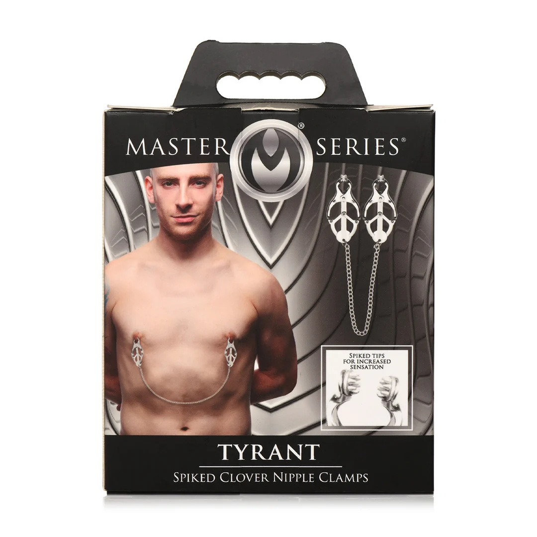 Tyrant Spiked Clover pinzas para pezones - Imagen 2