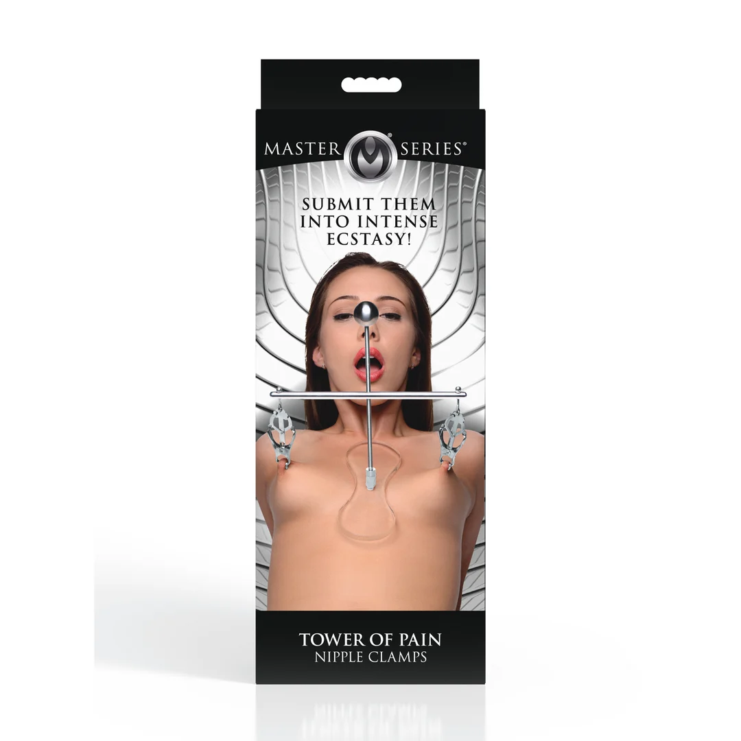 Pinzas para pezones XR Brands Tower of Pain - Imagen 2