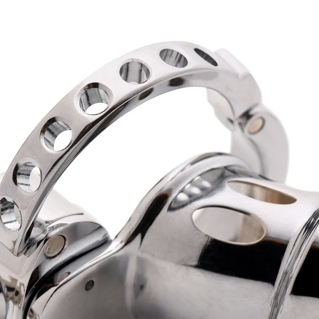 Jaula de castidad con anilla ajustable – Snap-On Chastity Cage - Imagen 5
