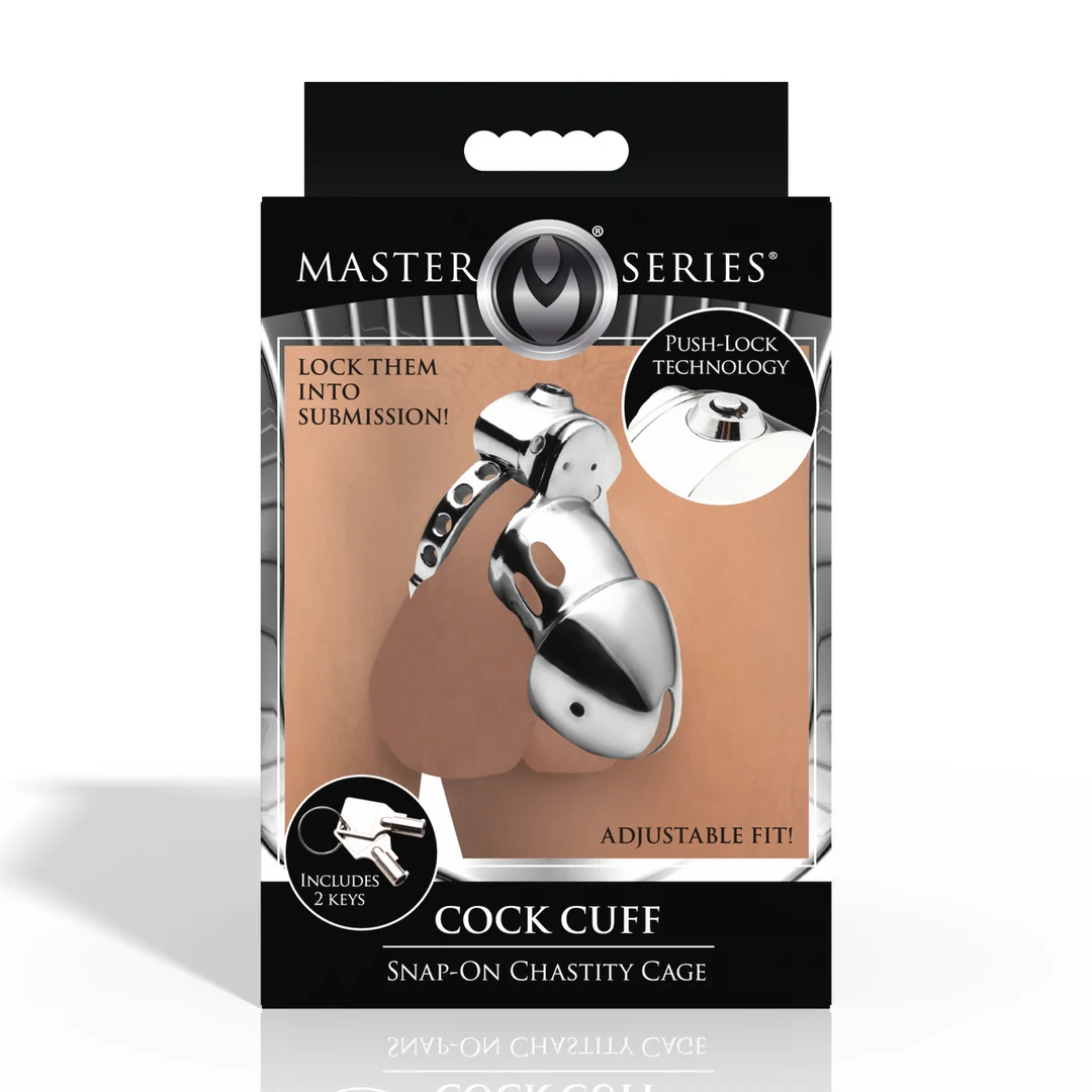 Jaula de castidad con anilla ajustable – Snap-On Chastity Cage - Imagen 2