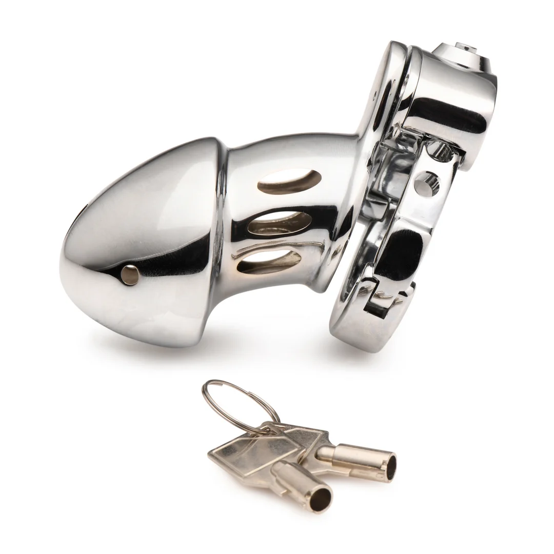 Jaula de castidad con anilla ajustable – Snap-On Chastity Cage - Imagen 3