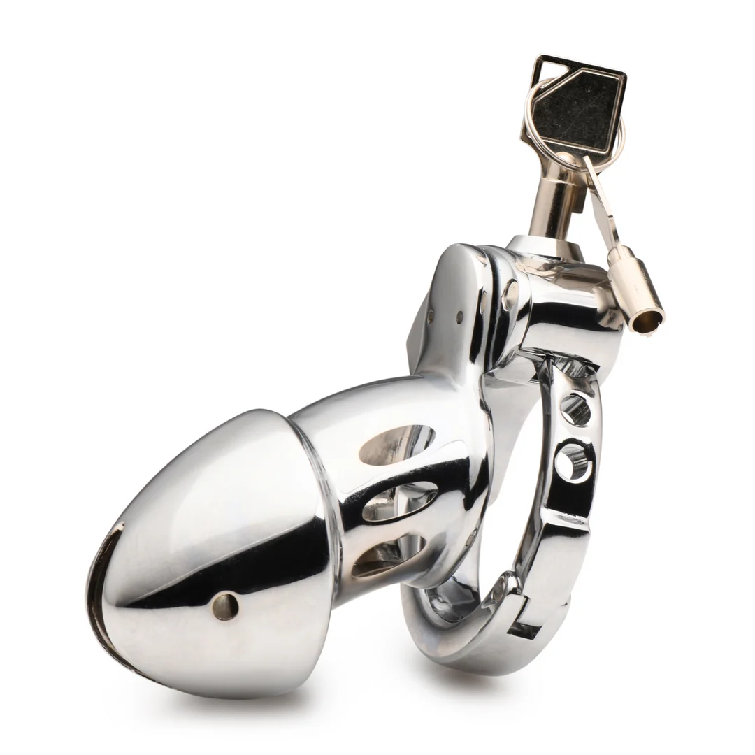 Jaula de castidad con anilla ajustable – Snap-On Chastity Cage - Imagen 6