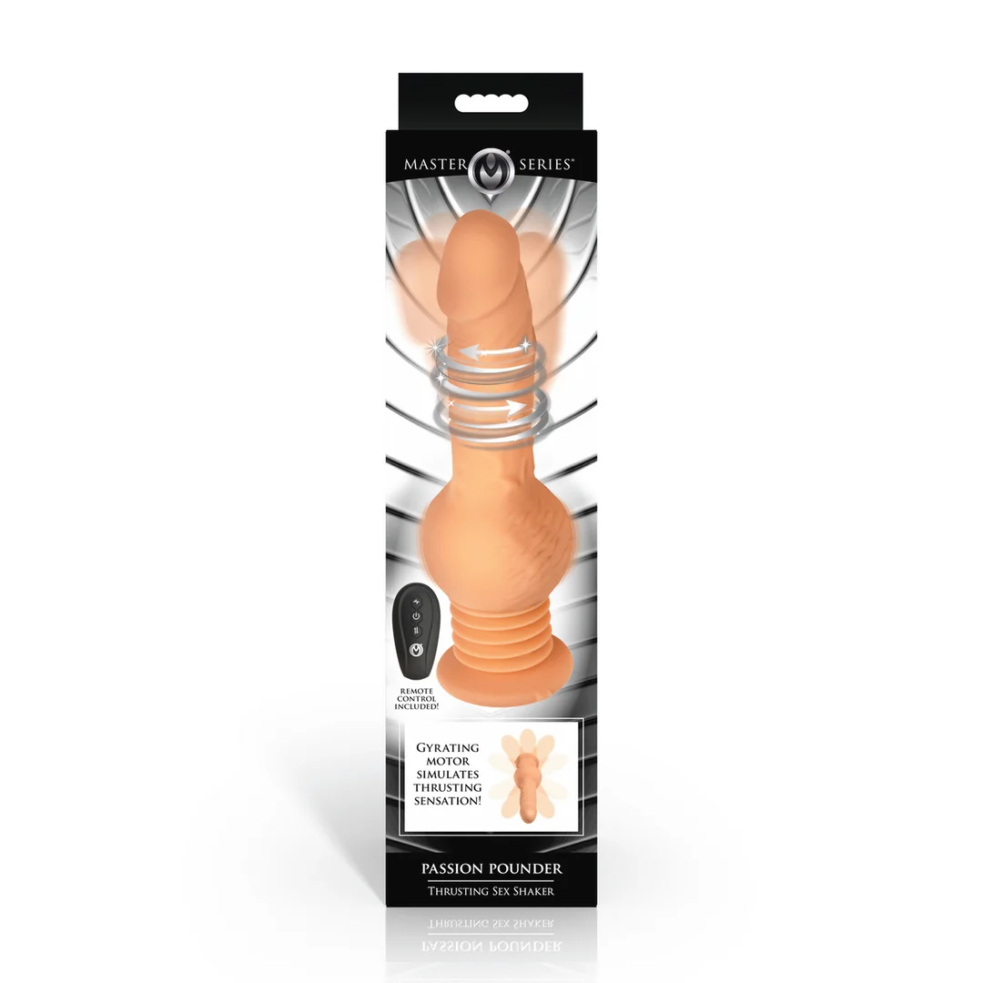 Vibrador con empuje y mando a distancia Passion Pounder - Imagen 2