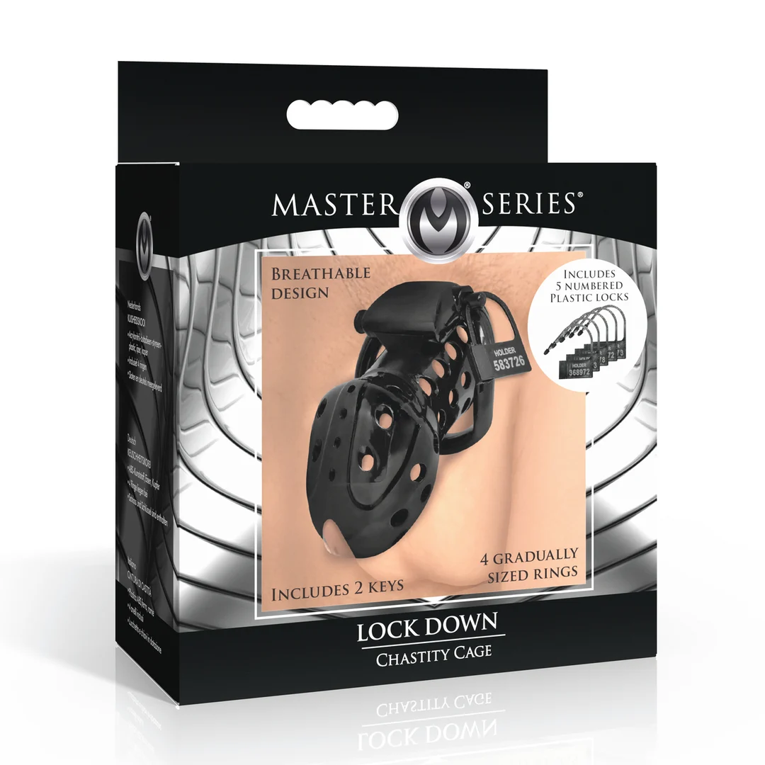 Jaula peneana Lock Down de XR Brands - Imagen 1