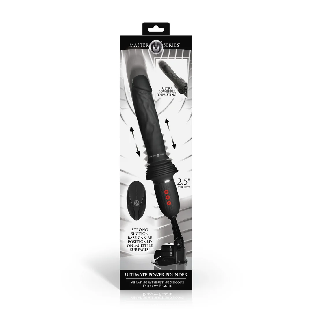 Dildo vibrador y de empuje Ultimate Power Pounder - Imagen 2
