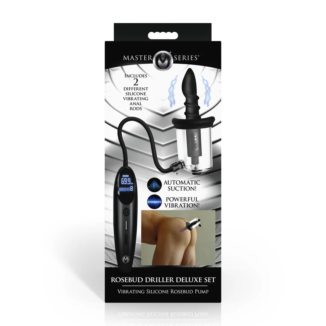 XR Brands Rosebud Driller Deluxe Set - Imagen 2