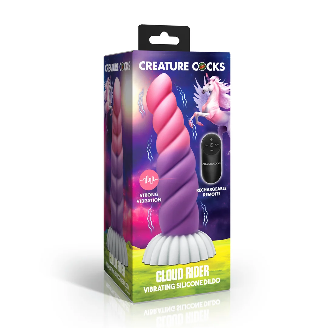 Consolador vibrador unicornio Cloud Rider - Imagen 1