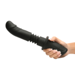 Vibrador de silicona de empuje XR Brands Power Thrust - Imagen 4