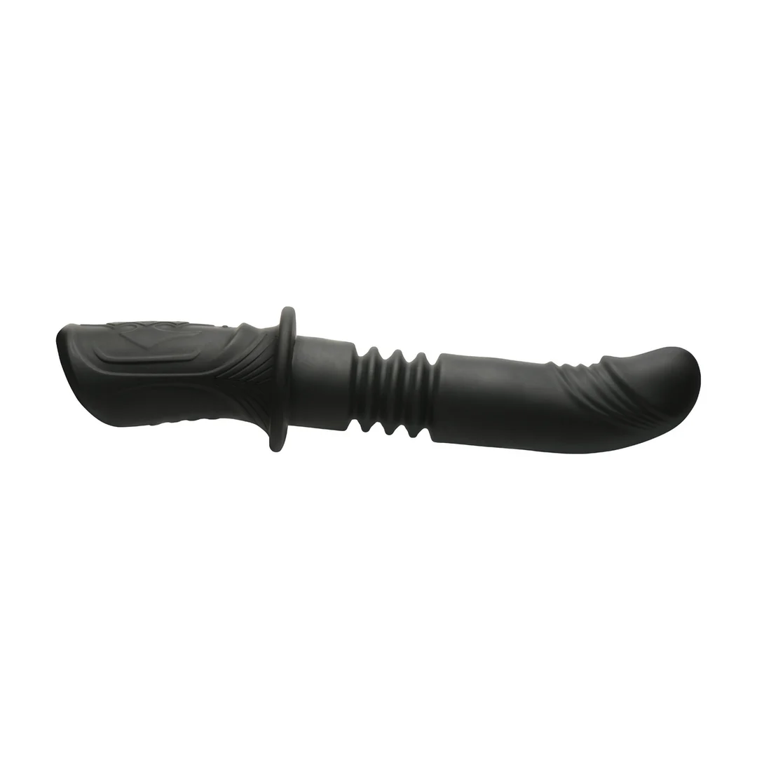 Vibrador de silicona de empuje XR Brands Power Thrust - Imagen 5