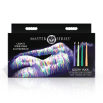 Velas de goteo UV Glow Wax, set de 4 - Imagen 2