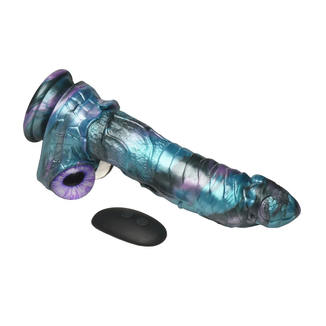 Dildo vibrador con empuje XR Brands Astro Thrust - Imagen 5