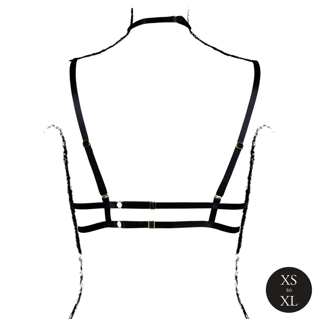Lencería sensual con copas abiertas y tira al cuello para un look seductor – LIN - Imagen 5