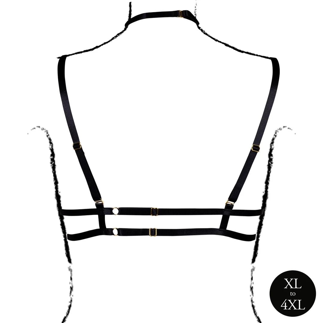 Lencería sensual con copas abiertas y tira al cuello para un look seductor – LIN - Imagen 11