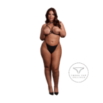 Lencería sensual con copas abiertas y tira al cuello para un look seductor – LIN - Imagen 12