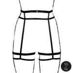 Conjunto de liguero con tiras dobles para un look curvy sensual – Le Desir - Imagen 10