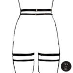 Conjunto de liguero con tiras dobles para un look curvy sensual – Le Desir - Imagen 11