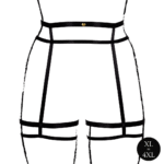 Conjunto de liguero con tiras dobles para un look curvy sensual – Le Desir - Imagen 4