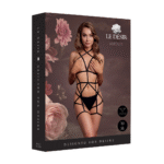 Body curvy con copas abiertas y ligueros para realzar tus curvas – LIN - Imagen 7