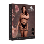 Body curvy con copas abiertas y ligueros para realzar tus curvas – LIN
