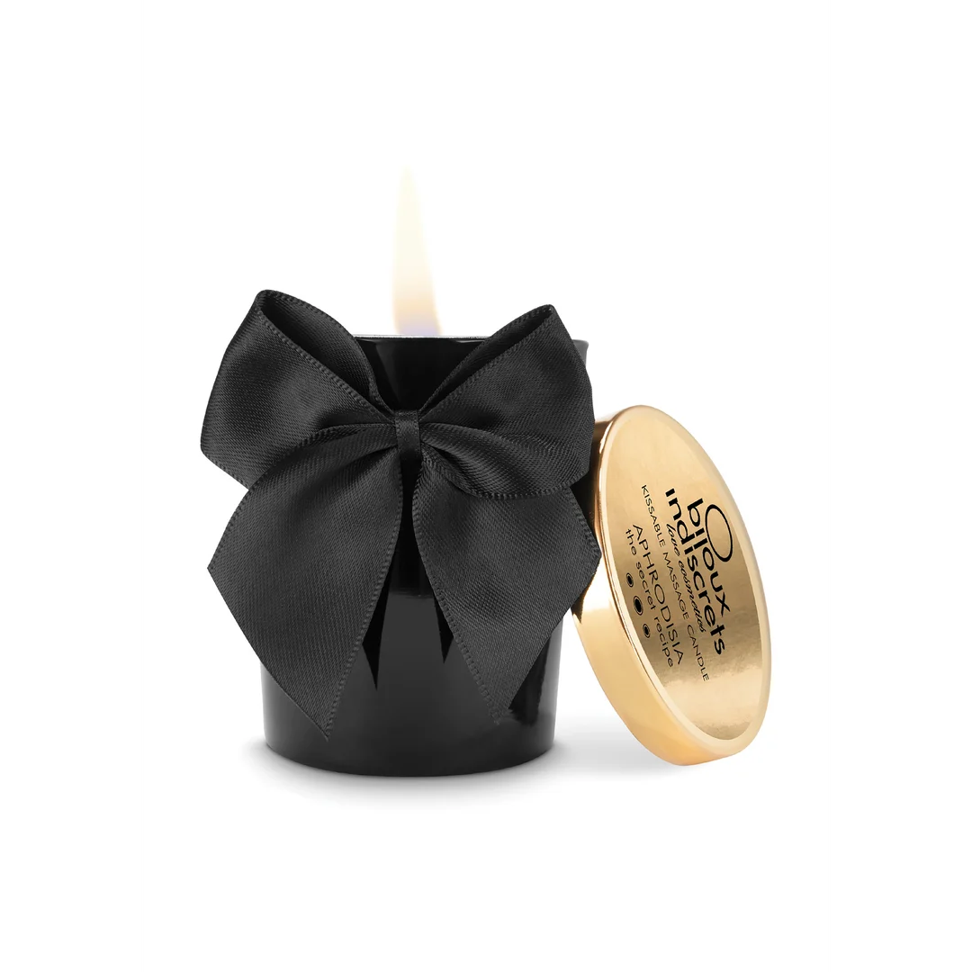 Vela de masaje Melt My Heart Aphrodisia (rosa, ylang ylang, jazmín y especias orientales) | Bijoux Indiscrets | 70 g - Imagen 5