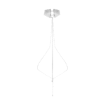 Choker de lencería bondage con caída metálica para un look sexy – Desirelle - Imagen 4