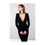 Choker de lencería bondage con caída metálica para un look sexy – Desirelle - Imagen 5