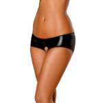 Magic Silk Liquid Onyx, culotte short con abertura trasera - Imagen 3