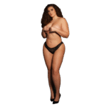 Braguita sexy de encaje con detalles dorados para un look seductor - Le Désir - Imagen 9