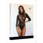 Body de tejido de red con escote en V y manga corta para una silueta sensual – Le Desir - Imagen 13