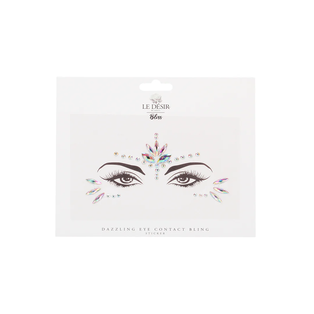 BLS010OPAL-2 Conjunto de fiesta con destellos para looks sexis de Carnaval | Le Desir - Imagen 1
