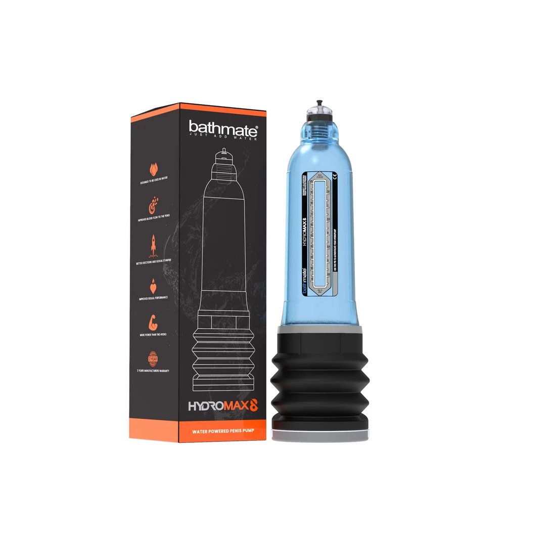 Bomba para el pene con sistema de agua: HydroMax8 - Imagen 1