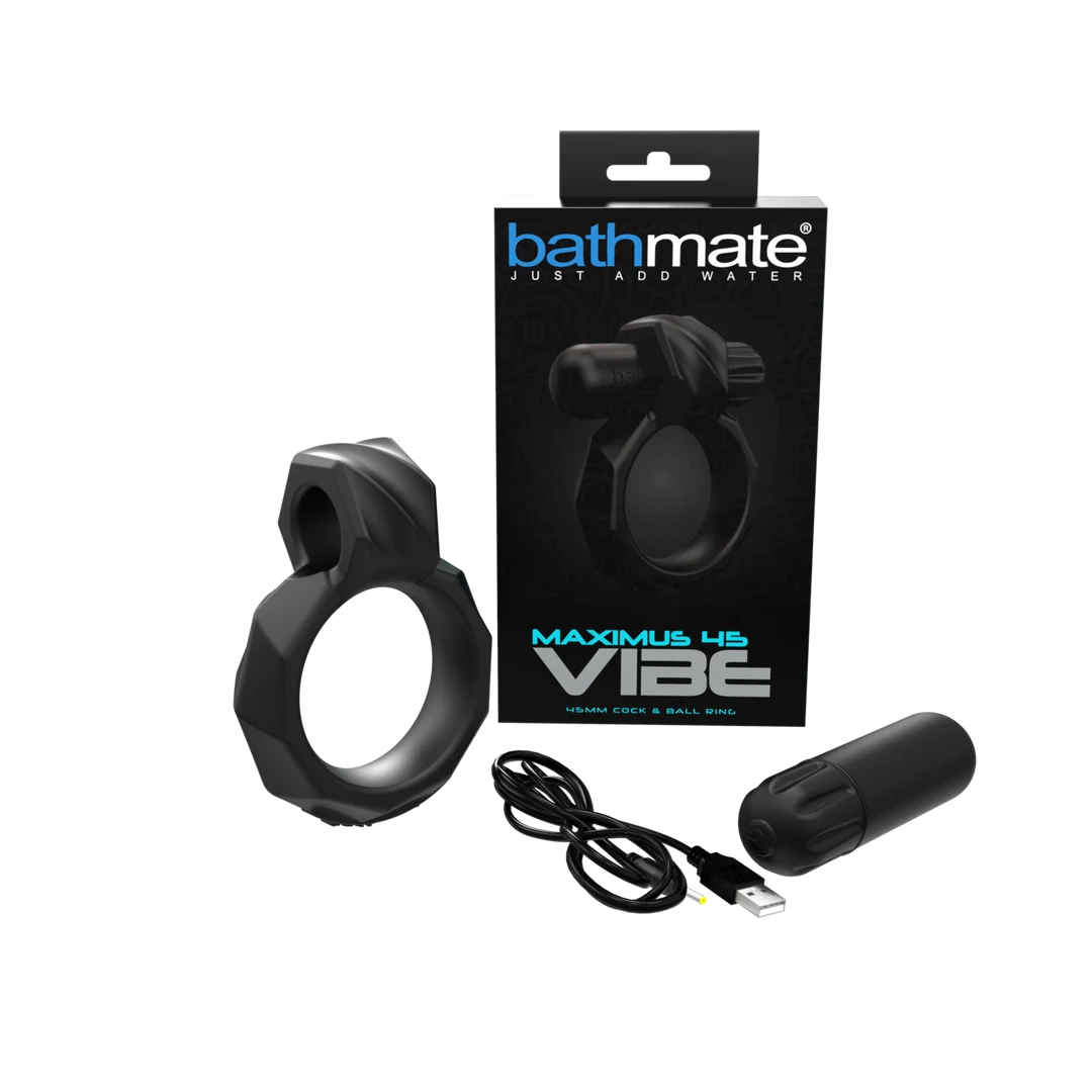 Bathmate Maximus 45 anillo vibrador con banda para los testículos - Imagen 1